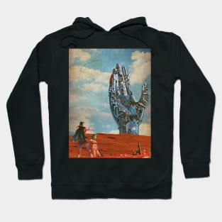 Earth Is But A Star - Surreal/Collage Art Hoodie